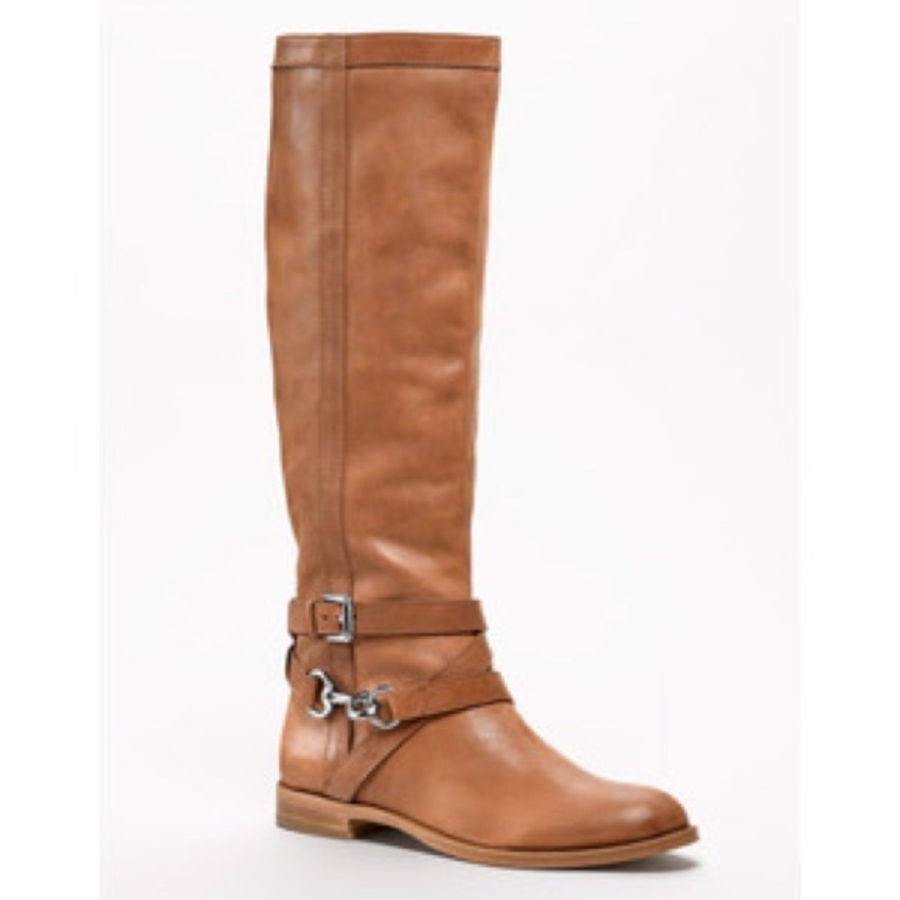 Coach Marlena Leather Riding Boots Size 9